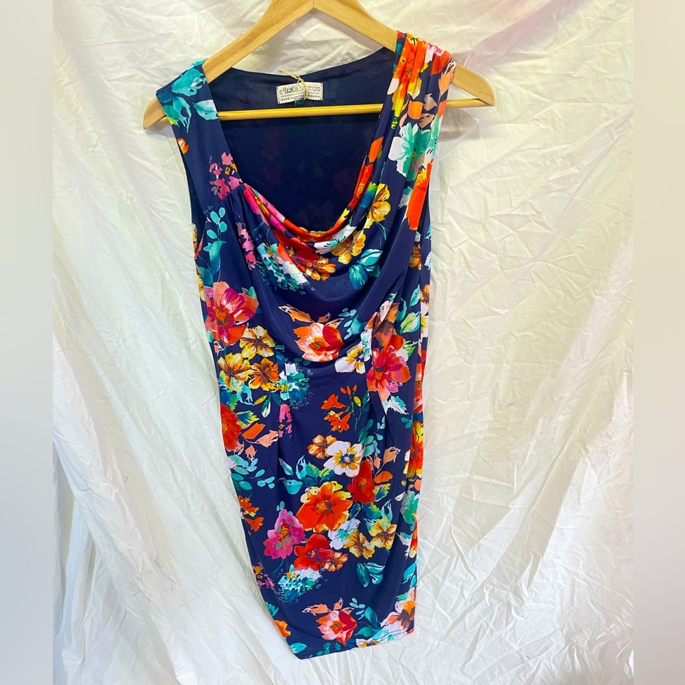 Eukalyptus dress size large floral print nwt